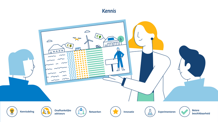 Animatie rol van kennis in NSP